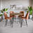 Ebrar Upholstered Counter Stool with Iron Frame-1653980529