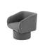 Chaise d'appoint rembourrée classique en tissu 1pc-905563033