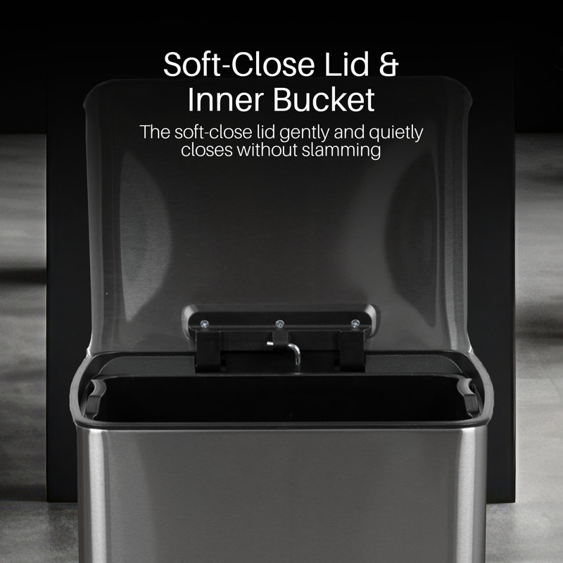 Stainless Steel Kitchen Trash Can