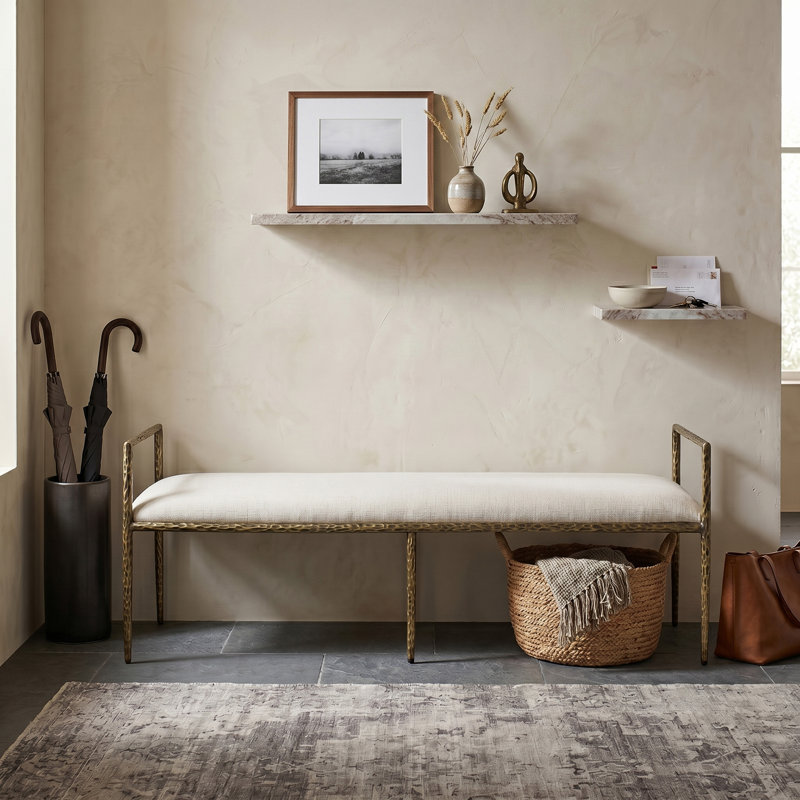 Banc d'appoint 60 po Mathis, Or mat