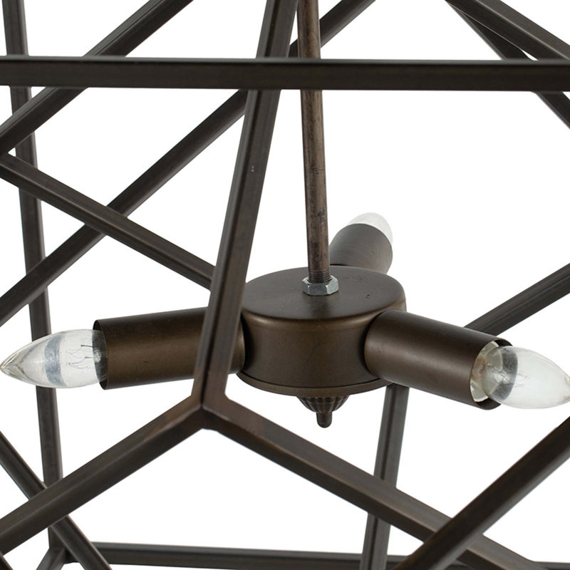 Lustre en métal 3 lumières, luminaire suspendu avec chaîne réglable pour le vestibule de la salle à manger de la cuisine, ampoule non incluse