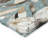 Machine Washable Indoor/Outdoor Millner ACN2260 Floral Rug-469665209