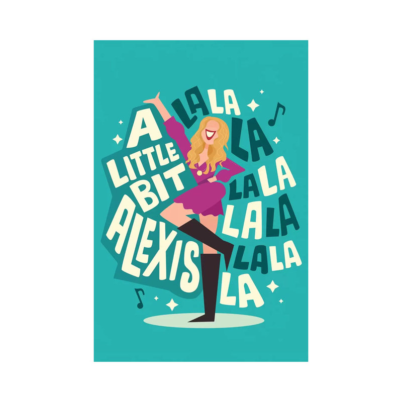La La La by Risa Rodil - Print on Canvas, Wrapped Canvas, 66.04cm H x 45.72cm W x 3.81cm D