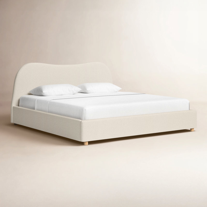 Kiren Upholstered Boucle Bed, King