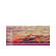 Tapis orange / rose / bleu / jaune à motif abstrait Corlenzo-1729510831