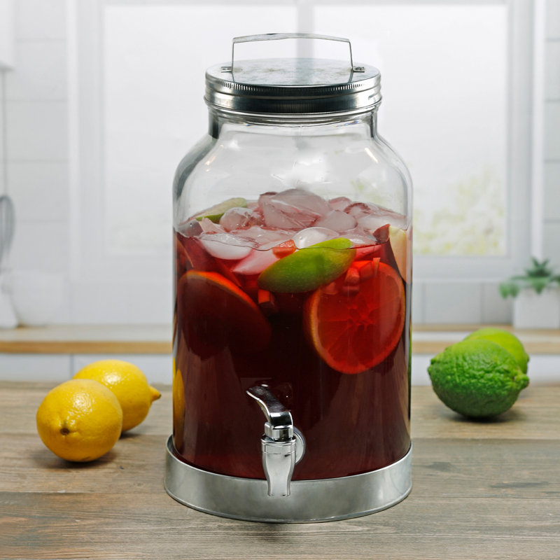 Erable 204.8oz. Glass Beverage Dispenser