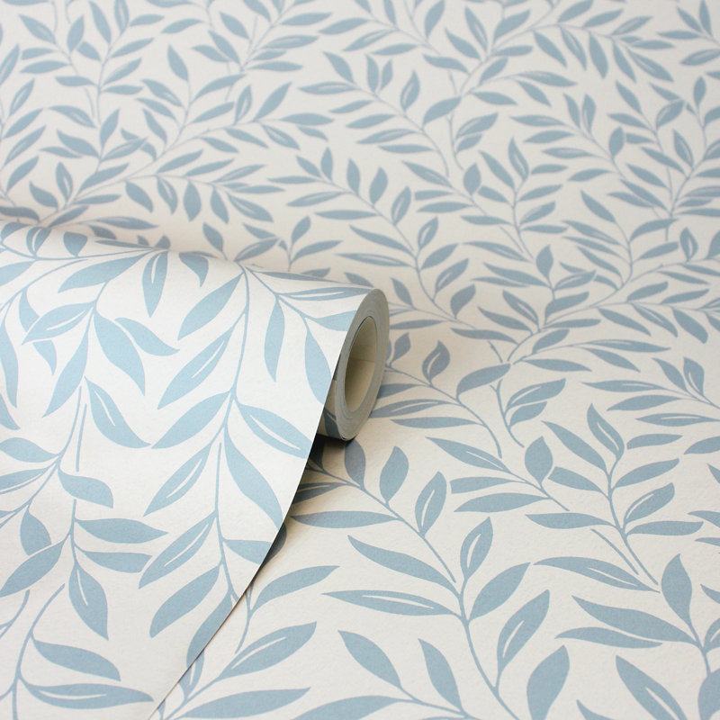 Marin Leaf Trail Wallpaper, Blue