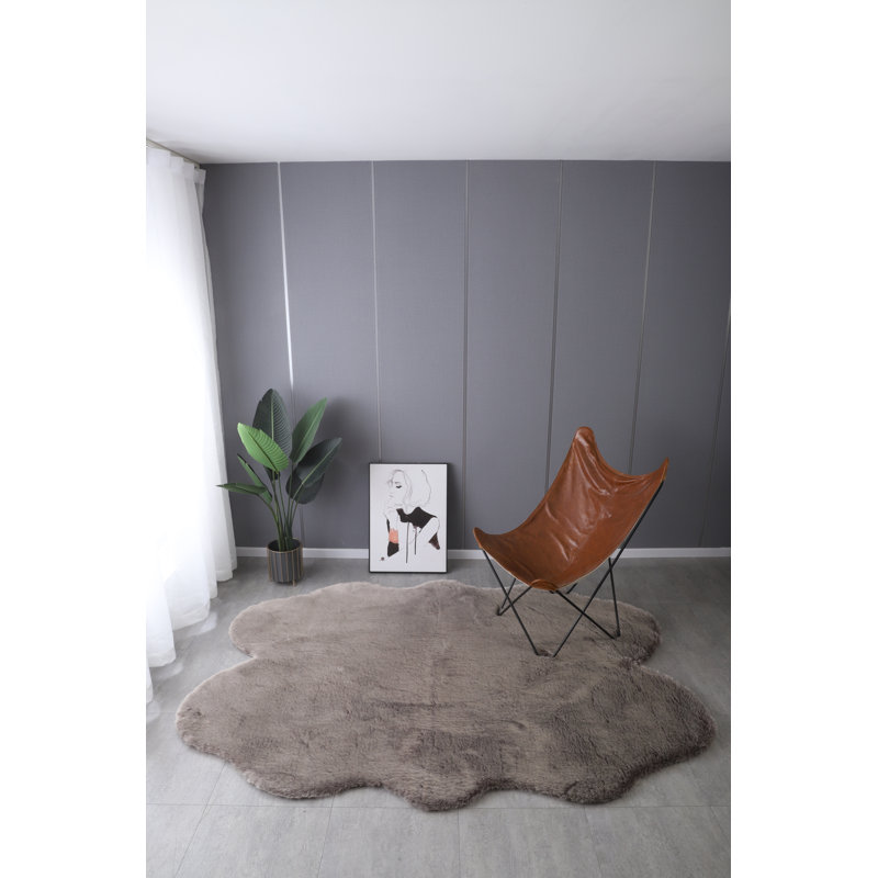 Tapis taupe Mane