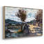"La seine à Bougival", reproduction d'art par Claude Monet-92472371-92472376