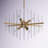 6 - Light Dimmable Sputnik Sphere Chandelier