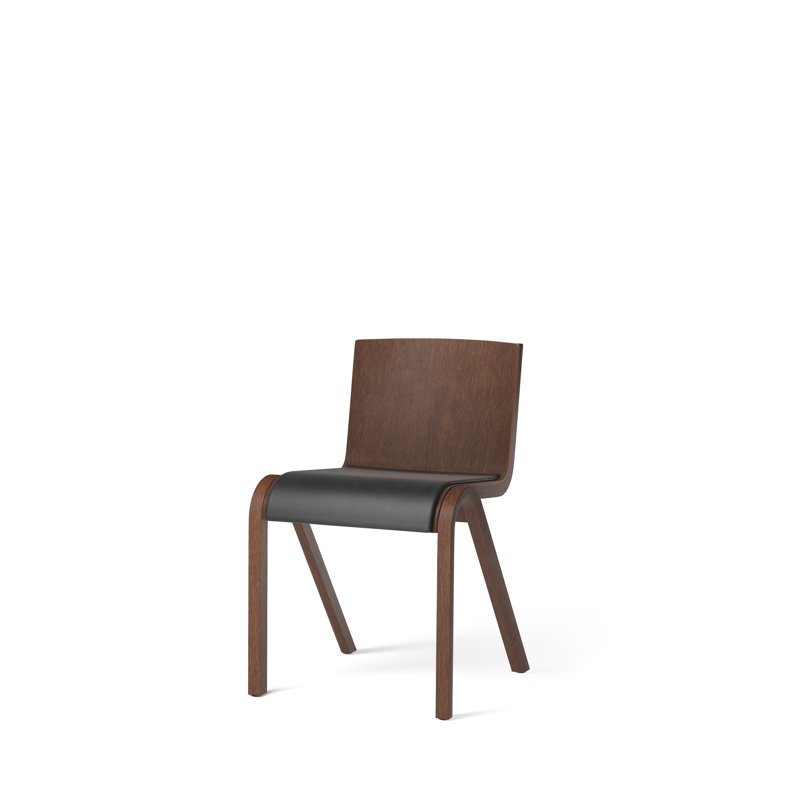 Ready Upholstered Dining Chair, Red Stained Oak, Bouclé 02 Acrylic