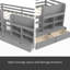 Lit mezzanine avec tablettes et rangements multiples-272616631-272616628