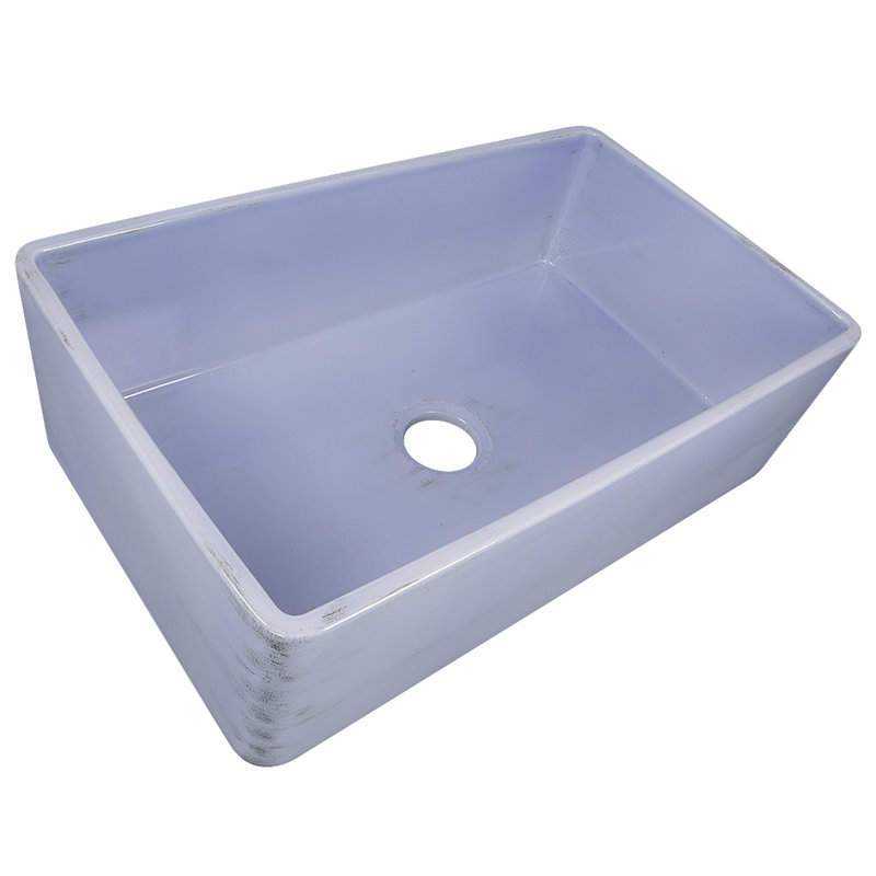 Vineyard 33'' L Single Basin Kitchen Sink, Shabby Sugar
