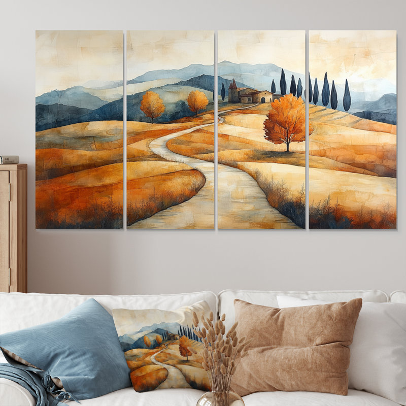 Ensemble de salon Farmhouse Wall Art, H 28 po x l 48 po