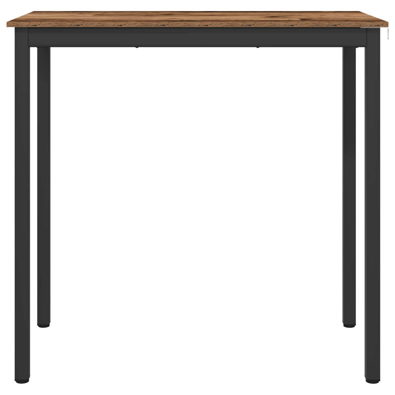 Standing Bar Table Engineered Wood, 105cmH x 110cmL x 55cmW, Brown