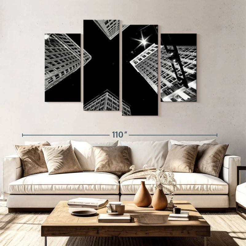 Marchelle Birmingham monochrome, H 54 po x l 84 po