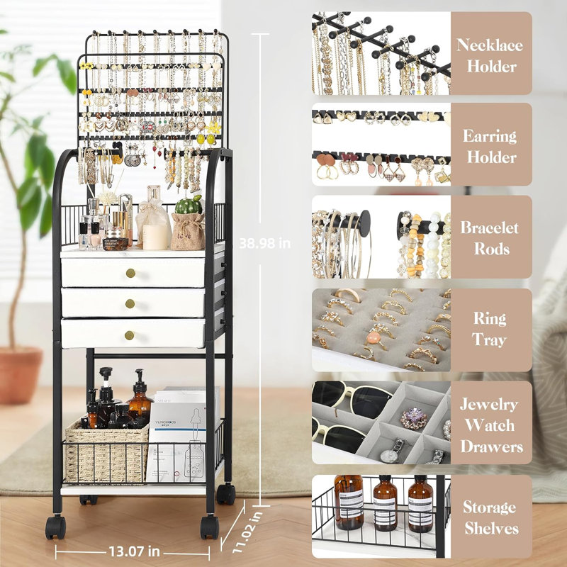 Metal Jewelry Stand +