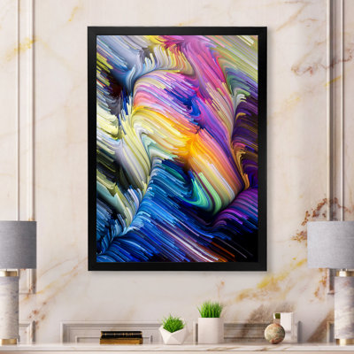 Au-delà de l'art liquide - reproduction d'art moderne sur toile