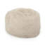 Pouf rond en fausse fourrure 5 pieds-193804175
