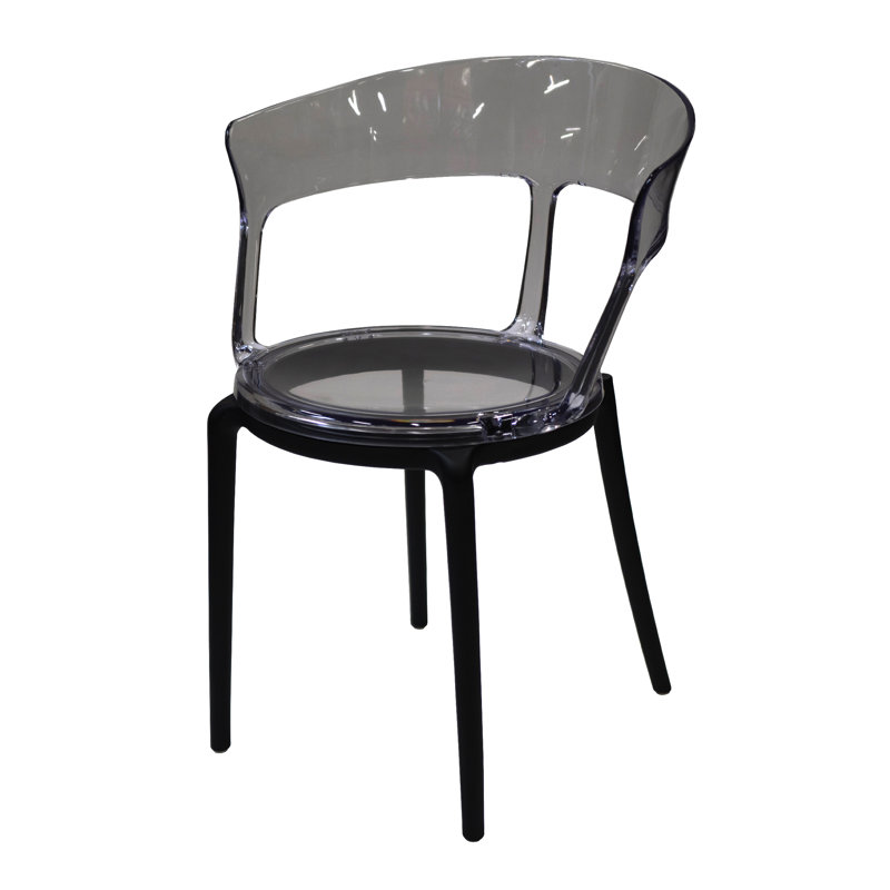 Fauteuil à oreilles Alberte, gris