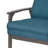 Mid Century Modern Upholstered Accent Chair, Faux Leather-772181222