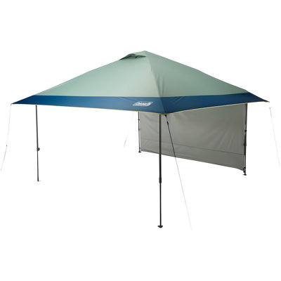 Coleman Oasis Instant Pop-Up Canopy Tent With Side Wall, Portable Shelter With One-Push Setup, Robust Steel Frame, Sun Protection & Ventilated Roof