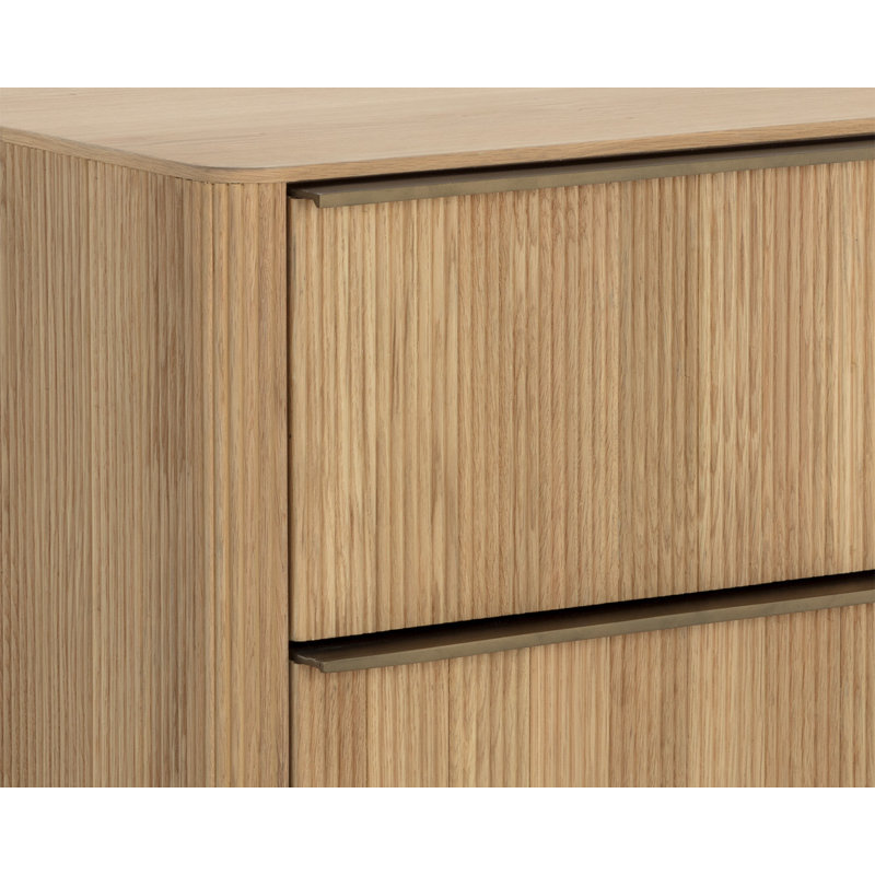 KALLA 2 - Drawer Nightstand, Brown