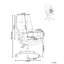 Beliani MELOCUSH Office Chair