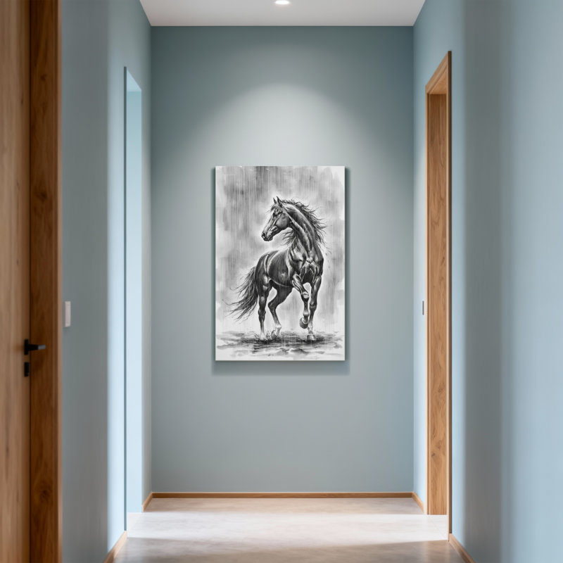 «Animals Horse in Motion», reproduction d'art sur toile, H 36 po x l 24 po