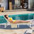 2Pk Face Down Tanning Chair With Face Arm Hole,5-Position Adjustable Folding Lounge Chair-97765406