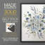 Sweet Blues I, reproduction encadrée - bois massif-112365541-112365538