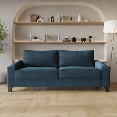 Jacqualyn Fabric 57.87'' Reception Sofa