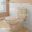 Toilette une pièce kaki 17 po ADA-132835965