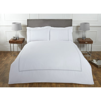 Madiun Cotton No Pattern Duvet Cover Set with Pillowcases