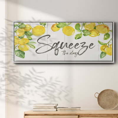 Lemon Squeeze - toile encadrée