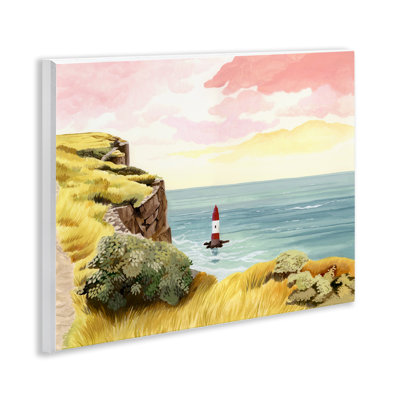 Plaque murale «Beachy Head Lone», par Courtney Haley