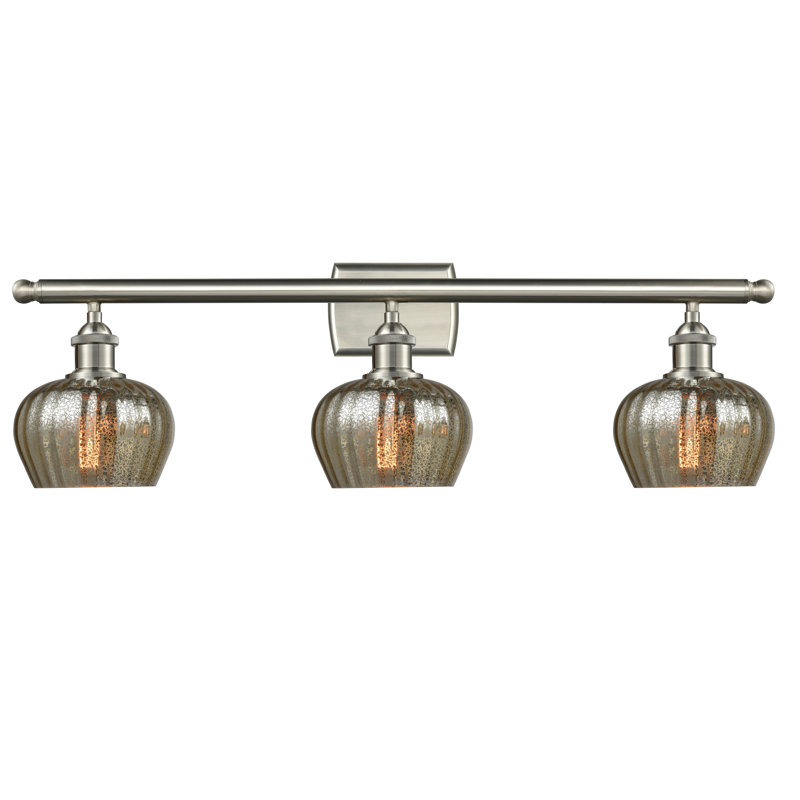 Patrina 3 - Light Dimmable Vanity Light, Brushed Satin Nickel