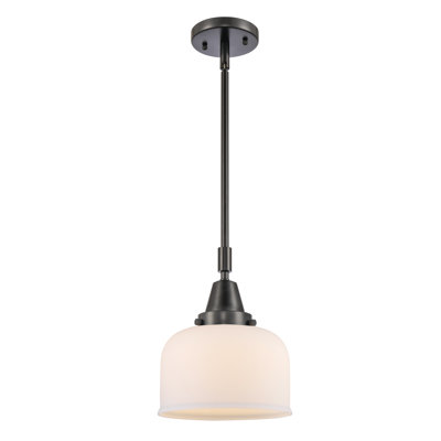 Luminaire suspendu 1 lumière à une cloche