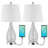 Fouges Metal USB Table Lamp