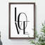 Love - Picture Frame Typography-62802512-62802518