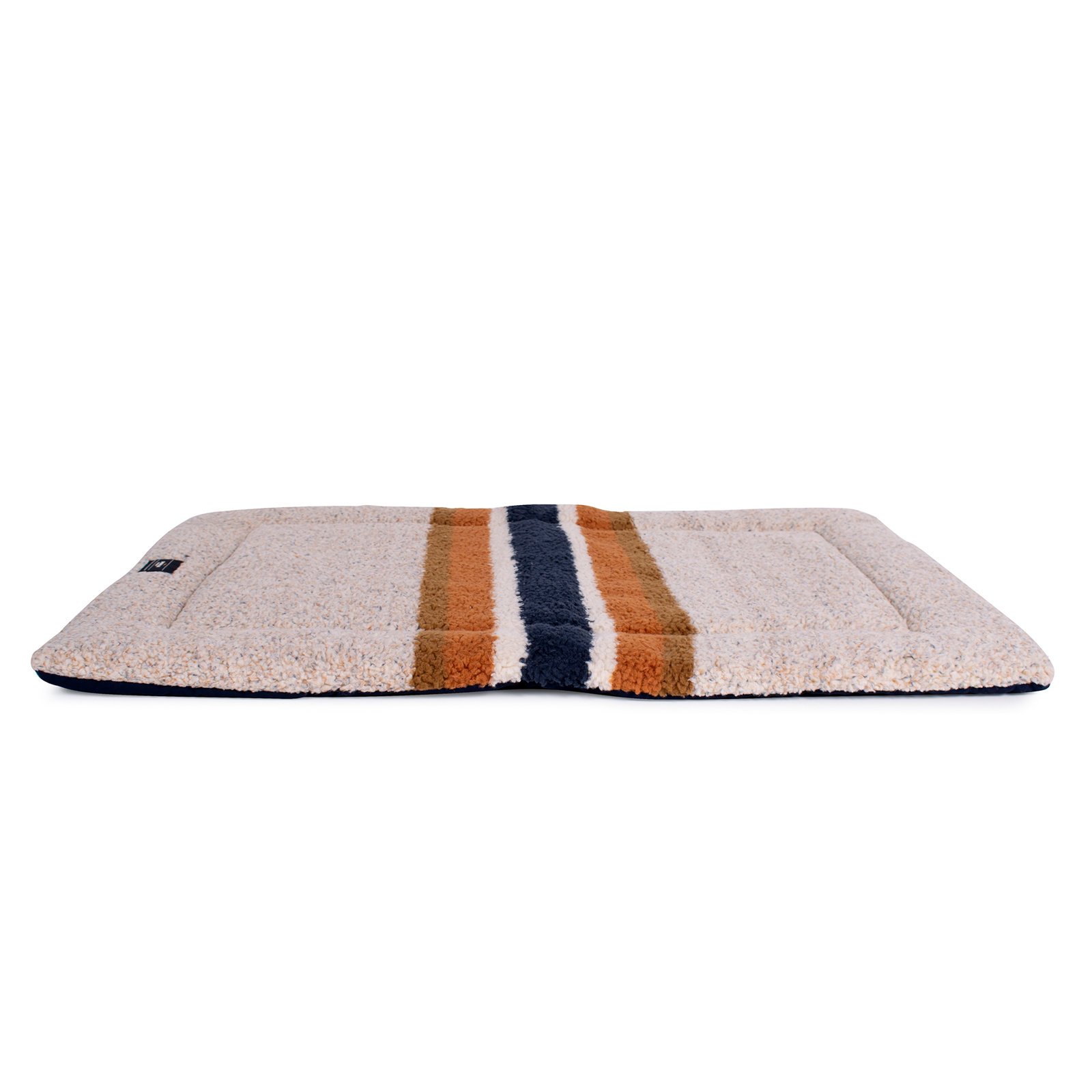 Striped Pet Comfort Cushion, Oatmeal, Large (42" W x 26" D x 2" H)