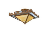 Rustic Lodge 2 - Light Flush Mount