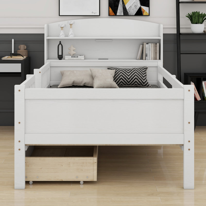 Lit plateforme, Blanc