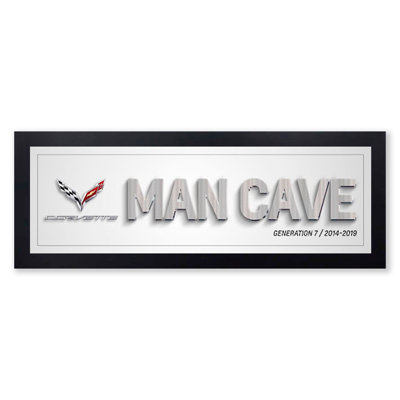 " Corvette Generation 7 Man Cave "