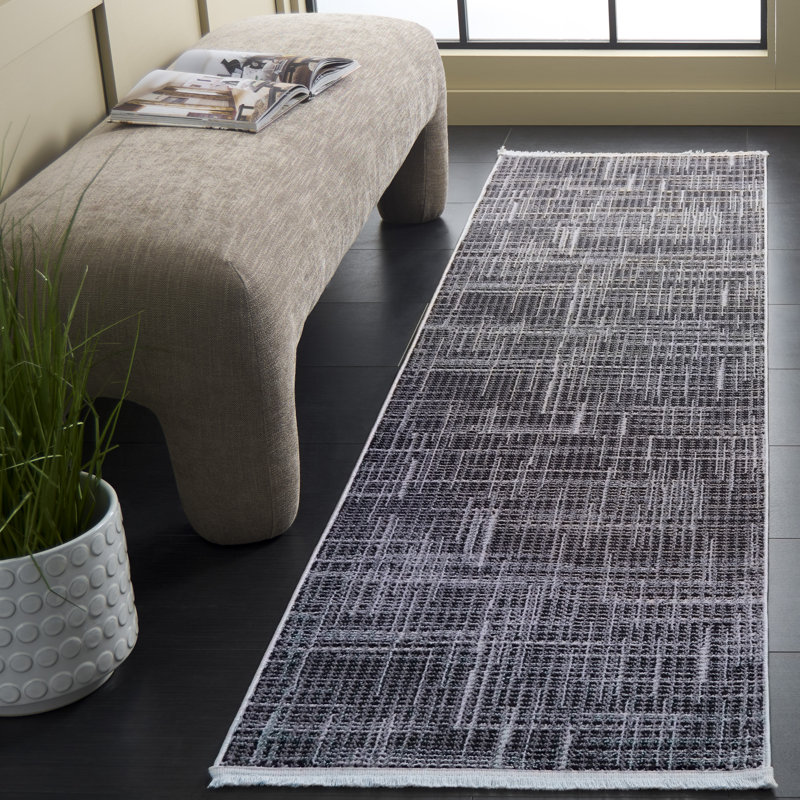 Mila 228 Performance Abstract Rug, Runner 2'2" x 8'