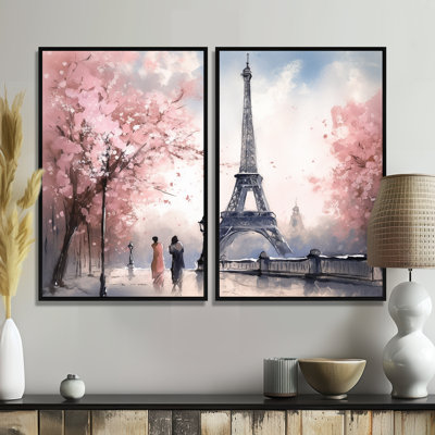 Chef-d'œuvre de la Tour Eiffel I - Art mural traditionnel
