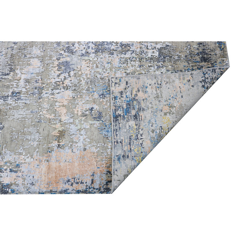Area Rug in Gray, Rectangle 2' x 3'