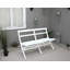 Arlot Solid Wood Pine Outdoor Bench-70625760