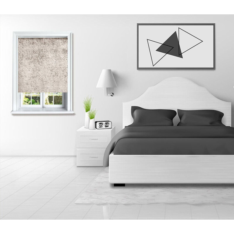 Roller Blind, Taupe, 60cm W x 165cm L