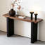 Console Mid-Century en bois massif-509781336-509781340-509781343